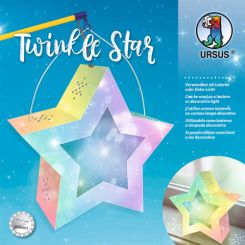 URSUS Laternen-Bastelset Twinkle Star »Feenstaub« 