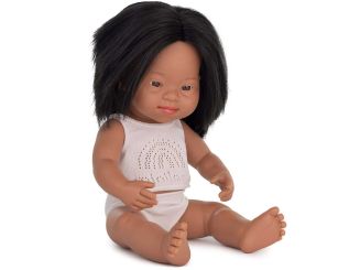 miniland dolls Babypuppe Mädchen mit Down-Syndrom »Sudamericano« 