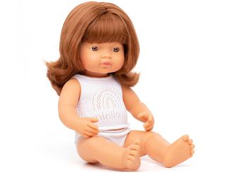 miniland dolls Babypuppe Mädchen »Pelirrojo« 