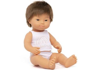 miniland dolls Babypuppe Junge mit Down-Syndrom »Europeo« 