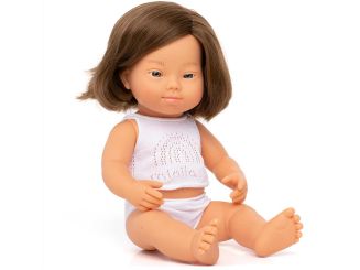 miniland dolls Babypuppe Mädchen mit Down-Syndrom »Europeo« 