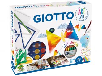 Giotto Art Lab »Easy Painting« Bastelset, 82-tlg. 