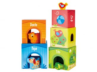 Hape Pepe & Friends Stapelturm 