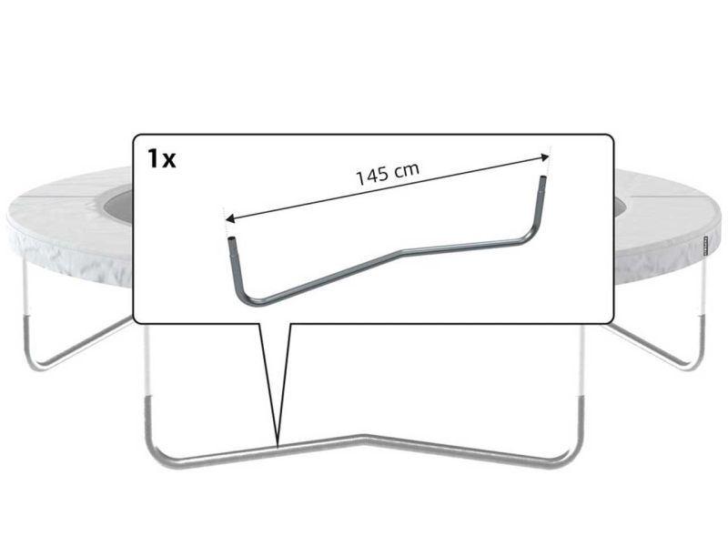 BERG W-Fuß für Favorit 270 Trampolin, 145 cm 